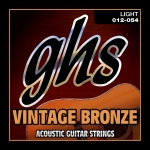GHS akusztikus húr Vintage Bronz - Light, 12-54