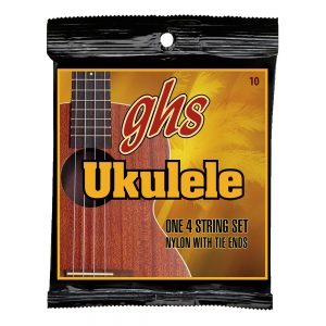 GHS ukulele húr - clear nylon, Hawaiian D tuning