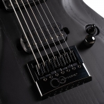 Cort elektromos gitár tokkal, Evertune, héthúros nyílt pórusú fekete