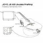 Joyo beépíthető elektronika, ukulelébe