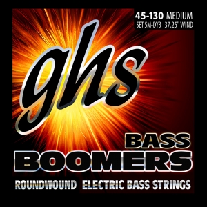 GHS el.basszushúr 5 húros - Boomers, Medium 45-130