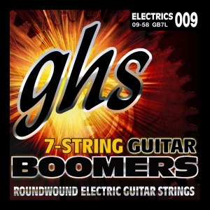 GHS el.húr 7 húros - Boomers, Extra Light, 009-058