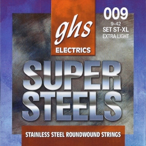 GHS el.húr - SuperSteels, Extra Light, 9-42