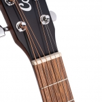 Cort akusztikus mini gitár, matt natúr, tokkal
