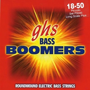 GHS el.basszushúr - Boomers, Extra Long Scale, Piccolo, 18-50