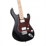 Cort elektromos gitár, Powersound HH hangszedővel, matt fekete