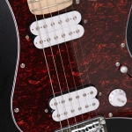 Cort elektromos gitár, Powersound HH hangszedővel, matt fekete