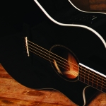 Cort akusztikus gitár Fishman EQ, fekete