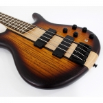 Cort elektromos basszusgitár, Markbass Preamp, open pore tobacco burst