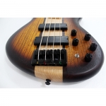 Cort elektromos basszusgitár, Markbass Preamp, open pore tobacco burst