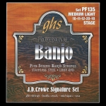 GHS banjo húr 5 húros, J.D.Crowe Sign.