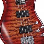 Cort el.basszusgitár 5 húros, Aktív, cseresznye sunburst