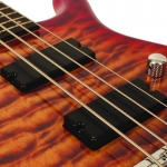 Cort el.basszusgitár 5 húros, Aktív, cseresznye sunburst