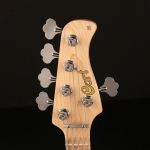 Cort elektromos basszusgitár, 5 húros, JH, aktív, piros
