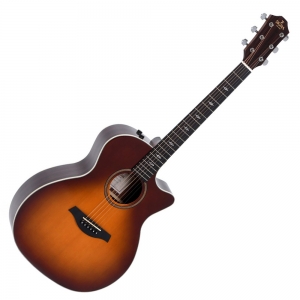 Sigma akusztikus gitár elektronikával, sunburst