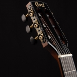 Cort klasszikus gitár Fishman elektronikával, félkemény tokkal, All solid, natúr