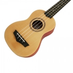 Arrow szoprán ukulele, világos natúr, tokkal