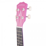 Arrow szoprán ukulele, rózsaszín, tokkal