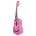 Arrow szoprán ukulele, rózsaszín, tokkal