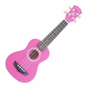 Arrow szoprán ukulele, rózsaszín, tokkal