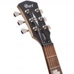 Cort elektromos gitár, nyílt pórusú bordó