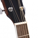 Cort akusztikus gitár elektronikával, balkezes, natúr