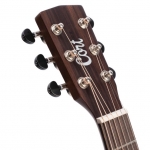 Cort mini akusztikus gitár elektronikával, natúr 