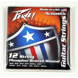 Peavey foszfor-bronz akusztikus gitárhúr 12s