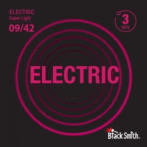 BlackSmith Electric, Super Light 09-42 húr - 3 szett