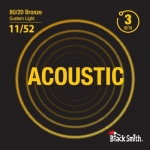 BlackSmith Acoustic Bronze, Light, 12-54 húr - 3 szett