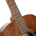 Cort akusztikus gitár tokkal, mahagóni test, matt natúr