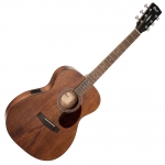 Cort akusztikus gitár tokkal, Fishman elektronikával, mahagóni test, matt natúr - elérhető 2023 júniusa után