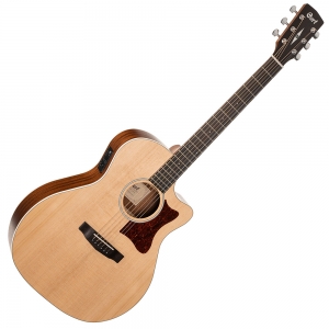 Cort akusztikus gitár elektronikával, natúr - elérhető 2023 júniusa után