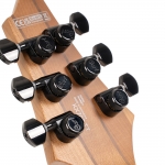 Cort elektromos gitár tokkal, temperált bundozás, Fishman hangszedők, matt fekete