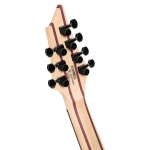 Cort elektromos gitár, 7 húros, Pale Moon ében fedlap, Multi Scale, natúr fekete burst