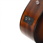 Cort akusztikus gitár HyVibe H2 elektronikával, matt barna burst