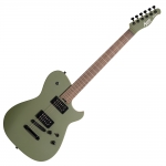 Cort elektromos gitár, Matt Bellamy Signature modell, humbucker szett, matt oliva zöld - elérhető 2025 augusztus után