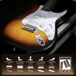 Donner elektromos gitár szett erősítővel, sunburst