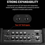 Donner elektromos dob, billentyű erősítő, 1000W