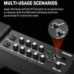 Donner elektromos dob, billentyű erősítő, 1000W