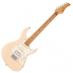 Cort elektromos gitár, Powersound hangszedővel, krémszínű