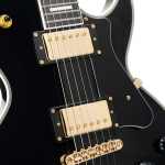 Cort elektromos gitár, fekete