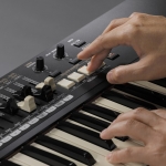 Hammond M-solo orgona, fekete
