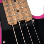 Cort elektromos basszusgitár, rövid menzúra, lila