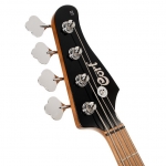 Cort elektromos basszusgitár, rövid menzúra, lila