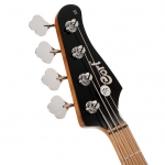 Cort elektromos basszusgitár, rövid menzúra, zöld