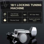 Donner elektromos gitár, ST forma, fehér