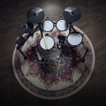 Donner Elektromos Dobszett, 5 dobfelület 3 cintányér