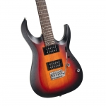 Cort elektromos gitár, selyesmfényű sunburst - elérhető 2026 júliusa után