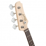Cort Retro elektromos basszusgitár, tengerzöld - elérhető 2026 szeptembere után